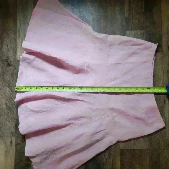 100% Linen Pink Island Company Skirt Size Small - Picture 7 of 7